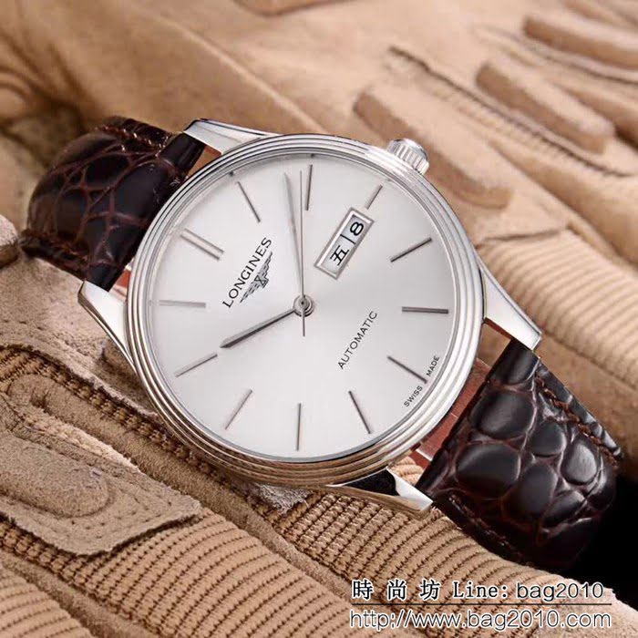 LONGINES浪琴 經典大三針 全自動機械 精品男士腕表 WSS1098